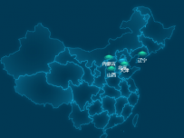 地图+点 [数据集,地理坐标]