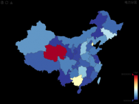 自定义中国地图，将内蒙古分为蒙东和蒙西，将河北分为冀北和河北 [地图]