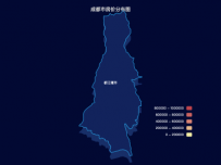 成都市房价分布图 [地理坐标,地图]
