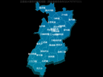 兴义市行（其他县级市合作QQ470797533）政区域图 [地理坐标,地图]