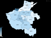 河南省内表现 [地图]