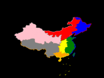 地区区域划分 [地理坐标]