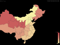 中国行政地区划分图  [地图]