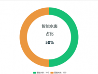 智能水表
占比 [饼图]